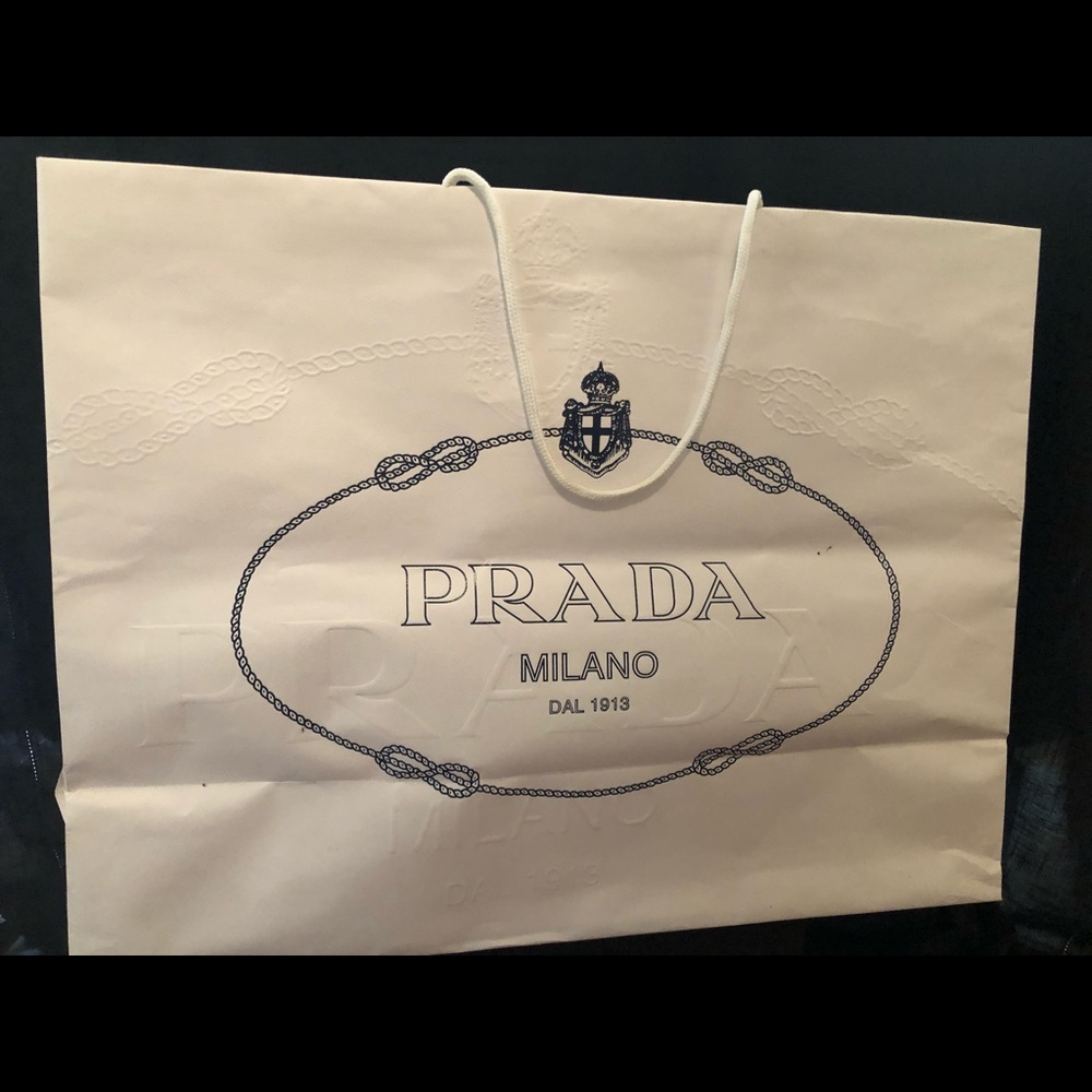Prada shopping 🛍 bag & garment bag